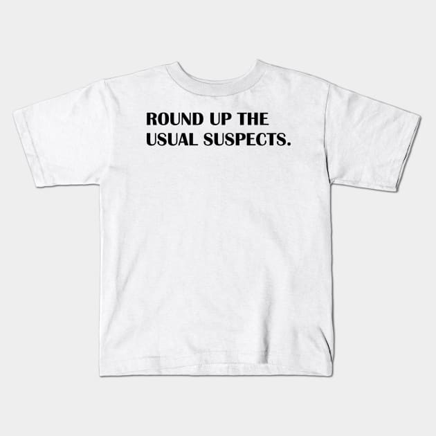 ROUND UP Kids T-Shirt by mabelas